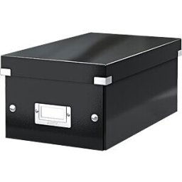 LEITZ 60420095 - Archive box C&S WOW DVD, black