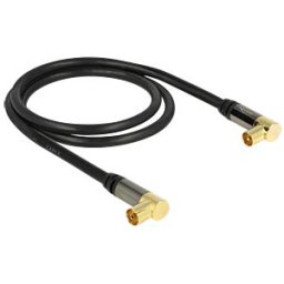 DELOCK 88916 - Connection cable, IEC plug/socket 90°, 3.0 m