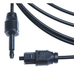 FREI LWL TOS 9 - TOSLINK plug to 3.5-mm mini-plug, Ø=2.2 mm, 1 metres