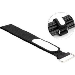 DELOCK 19608 - Cable tie, Velcro, labeling field, 305 x 25 mm, 5 pcs.
