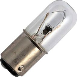 SCHIEFER LIGHTING SCHI 154539300 - BA15d T16x45, 24 V, 208 mA, 5 W, C2V, 2K hrs, clear