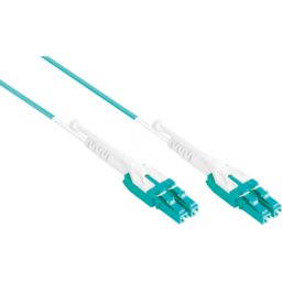 GOOD CONNECTIONS GC LW-U830LC3 - Optical Fiber Cable Duplex OM3 50/125µ LC/LC, 30m, aqua