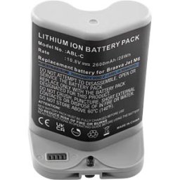 FREI AKKU 31271 - Battery for iRobot Braava Jet, Li-Ion, 2600 mAh