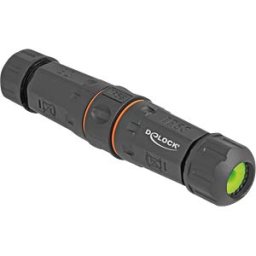 DELOCK 88144 - Cable connector RJ45 socket / socket, Cat.6a, outdoor