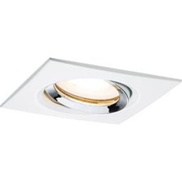 PAULMANN PLM 93664 - Recessed light Nova Plus, GU5,3 / GU10, white / chrome, IP65