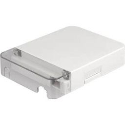 DELOCK 86844 - FO wall mount outlet, 1 x SC Simplex / LC Duplex