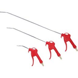 KS TOOLS GMBH KS 515.1921 - Pneumatic blow-out gun set, 3 pieces, 95 - 510 mm