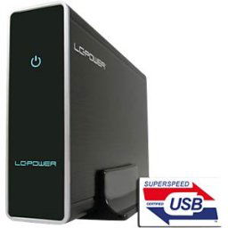 LC POWER LC-35U3 - External 3.5'' SATA HDD enclosure, USB 3.0