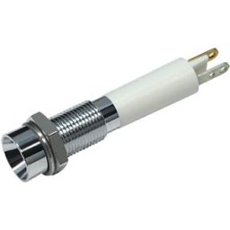 CML TECHNOLOGIES LED 1903-12WS - LED signal light, 3 mm, white, 12 V, indoor recessed, Ø6 mm