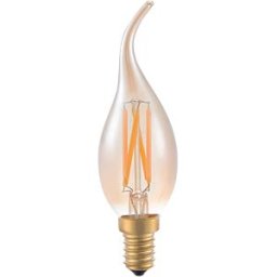 SCHIEFER LIGHTING SCHI L149332005 - E14 C35x120 360Lm 4W 825 Gold