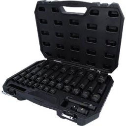 KS TOOLS GMBH KS 515.0065 - 1/2 inch hexagon power socket set, 40 pieces