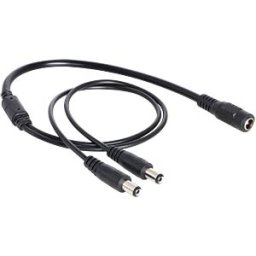 DELOCK 83286 - DC splitter 5.5 x 2.1 mm 1 x socket > 2 x plug