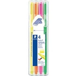 STAEDTLER 362SB4 - Highlighter pen, 1 - 4 mm, 4 colours