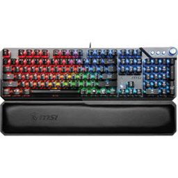 MSI GK71 - Gaming keyboard, USB, RGB, Sonic Red, DE