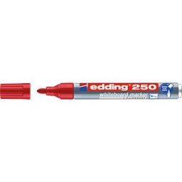 EDDING 250RT - Whiteboard marker/red/1.5 - 3.0 mm