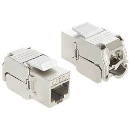 DELOCK 86205 - Keystone module RJ45 socket > LSA cat.6A