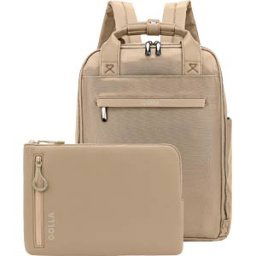 GOLLA 76468 - Laptop backpack 15.6‘ with sleeve 13’ as a set in coffee