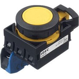 IDEC ID CW1BM1E10Y - CW-22mm, PB, momt, plastic, 1NO, yw