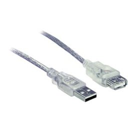 S-CONN AK 669-5,0 - USB 2.0 extension, A connector to A socket, approx. 5.0 m