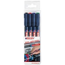 EDDING 8407/4S - cable marker Set