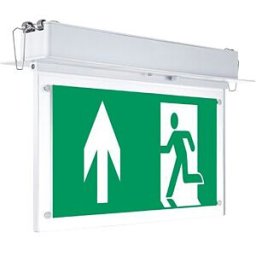 OPTONICA OPT WW7206 - LED emergency exit light, 2 W, emergency exit, recessed