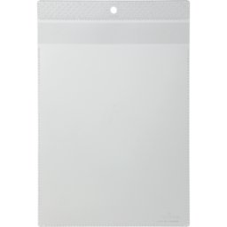 DURABLE 230619 - Clear pocket, A5, with hanger, 10 pieces