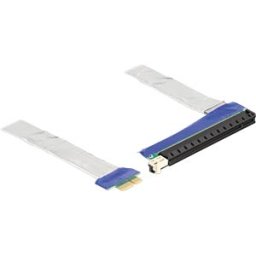 DELOCK 88047 - riser card, PCIe x1 > PCIe x16, 20 cm cable