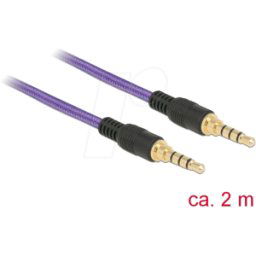 DELOCK 85599 - Jack Cable 3.5 mm 2 m