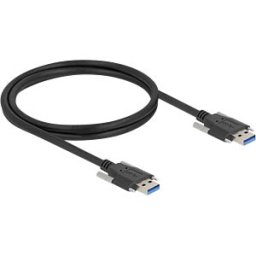 DELOCK 80998 - USB 3.0 cable, A plug, 22 mm M2, 1.0 m