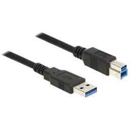 DELOCK 85066 - Cable USB 3.0 Type-A male > USB 3.0 Type-B male 1.0 m black
