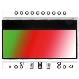 DISPLAY VISIONS EA LED36X28-ERW - LED lighting for EA DOGS104x, 33.5 x 12.5 mm, green / red / ws
