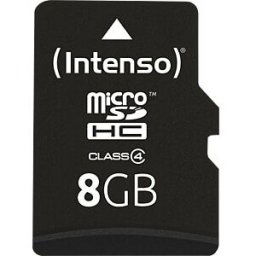 INTENSO MSDHC8G - MicroSDHC card, 8 GB, Intenso