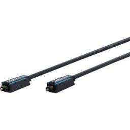 CLICKTRONIC CLICK 70369 - Toslink cable, Toslink incl. 3.5 mm adapter, 3 m