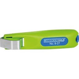 WEICON 53051227 - Cable knife, No. 8 - 27, Green Line, for round cables, dia. 8.0