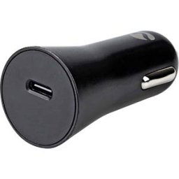 NEDIS N CCPDL20W111BK - USB-Ladegerät, 5 - 12 V, 20 W, 3 A, USB-C, Lightning Kabel, Kfz