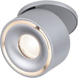 PAULMANN PLM 93374 - Recessed light Spircle, 1 x 8 W, 530 lm, 3000 K, matt chrome