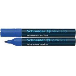 SCHNEIDER MARKER 230 BL - Permanent marker pen, blue