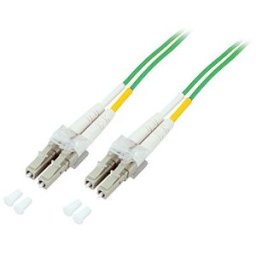 EFB-ELEKTRONIK O0319.10OM5 - Duplex Jumper LC-LC 50/125µ, 10 m,OM5, green