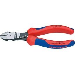 KNIPEX KN 74 12 160 - Power side cutters 160 mm, with opening spring