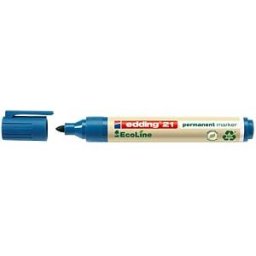EDDING 21BL - Eco-friendly permanent marker, blue