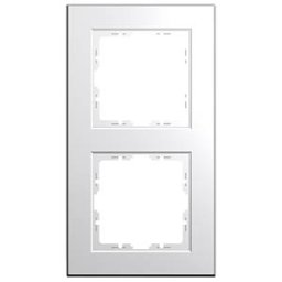 KOPP EL 07 402629005 - Cover frame two-w. HK07, pure white