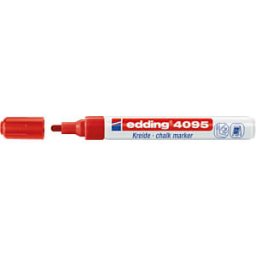 EDDING 4095RT - Calk marker, 2-3 mm, red