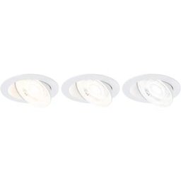 PAULMANN PLM 92254 - Aumus recessed light, 3x 5 W, 3x 700 lm, 2700 - 6500 K, 90°, rou