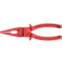 KS TOOLS GMBH KS 117.1640 - Plastic flat pliers with protective insulation, 200 mm