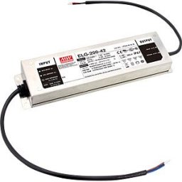 MEAN WELL ELG-200-24DA-3Y - LED-Trafo, 201,6 W, 24 V DC, 8400 mA