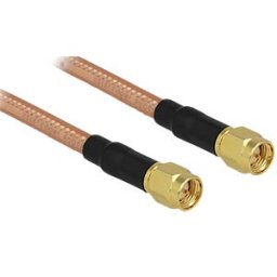 DELOCK 88895 - HF SMA plug > SMA plug, 1 m RG-142