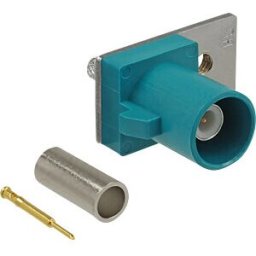DELOCK 89751 - FAKRA Z plug spring pin for crimping 1 prepunched hole