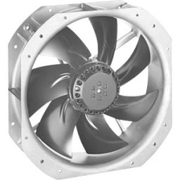 EBM-PAPST W2E250-HL06-19 - Axial fan, 320x80mm, 230VAC, rpm: 2450