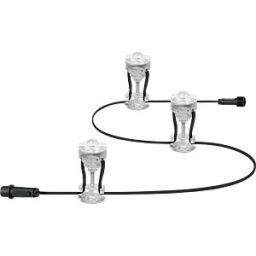 LEDVANCE LDV 075478510 - LED light chain ENDURA GARDEN DOT, 3 lights, extension
