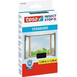 TESA 55670 AN - tesa® Insect Stop, window, 1.00 m x 1.00 m, anthracite